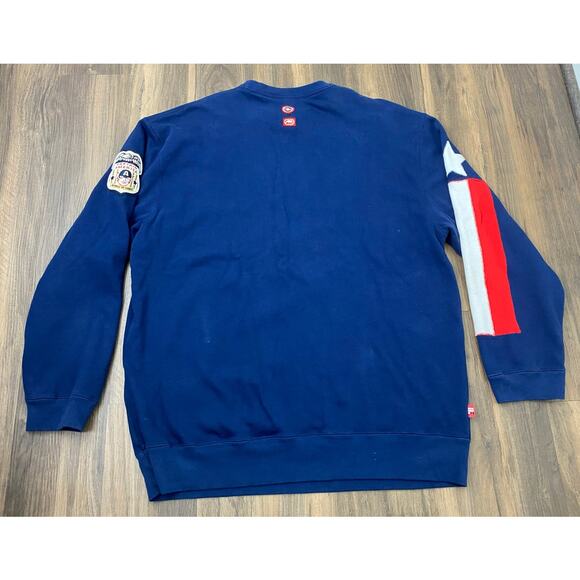 RARE Ecko x Marvel Captain America heavyweight graphic pullover sweatshirt XL - Picture 4 of 6